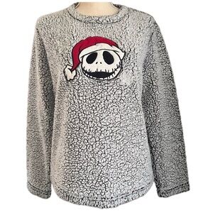 Jack Skellington Fuzzy Fleece 💀🎅🏻